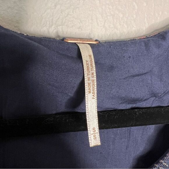 Free People Brocade floral a-line dress Size Small - Picture 5 of 8